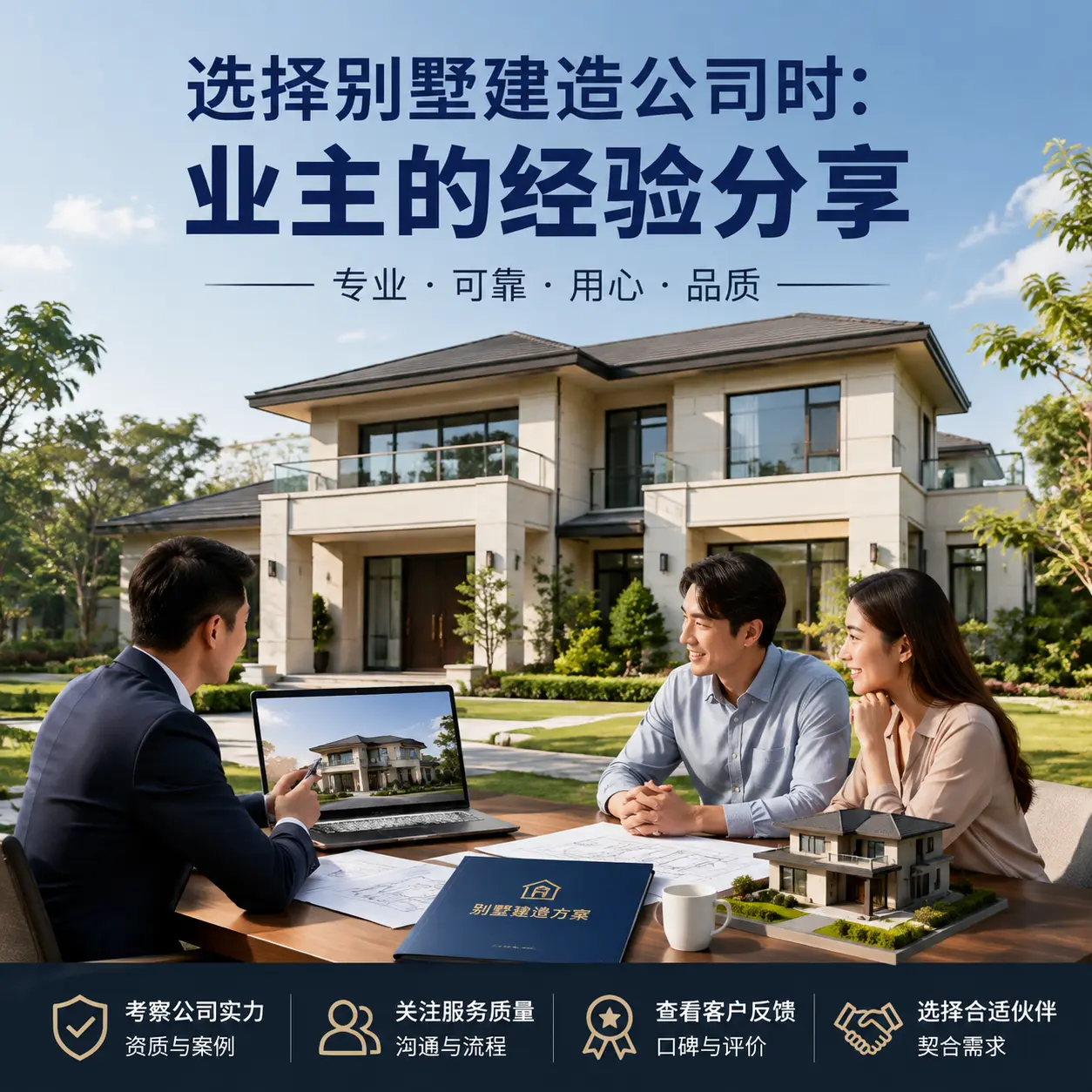 选择别墅建造公司时: 西秀 业主的经验分享