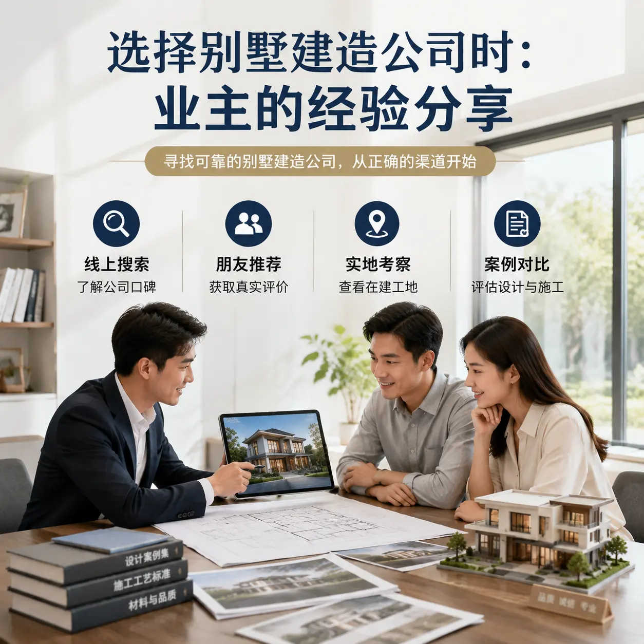 选择别墅建造公司时: 西秀 业主的经验分享