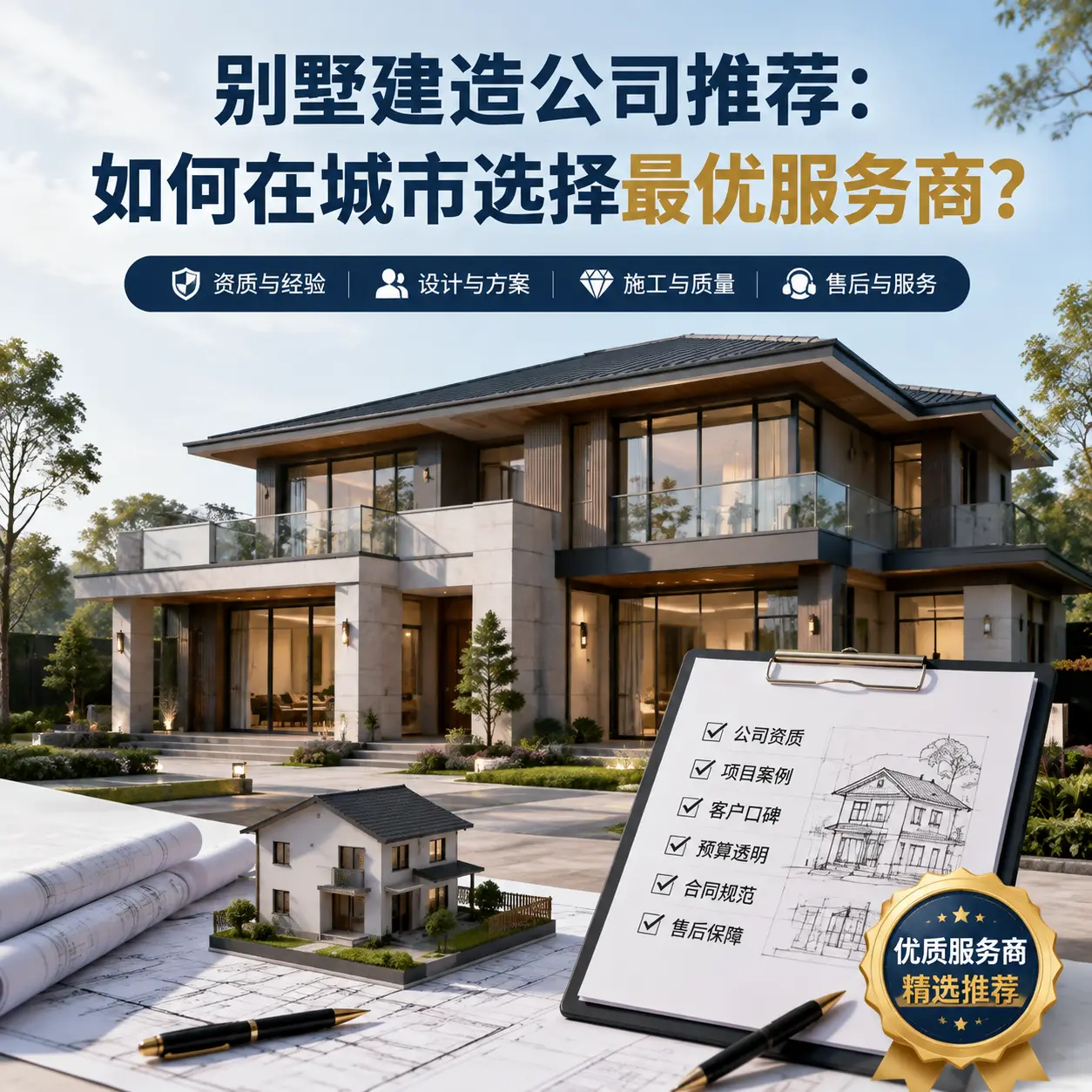 别墅建造公司推荐：如何在 西秀 选择最优服务商？