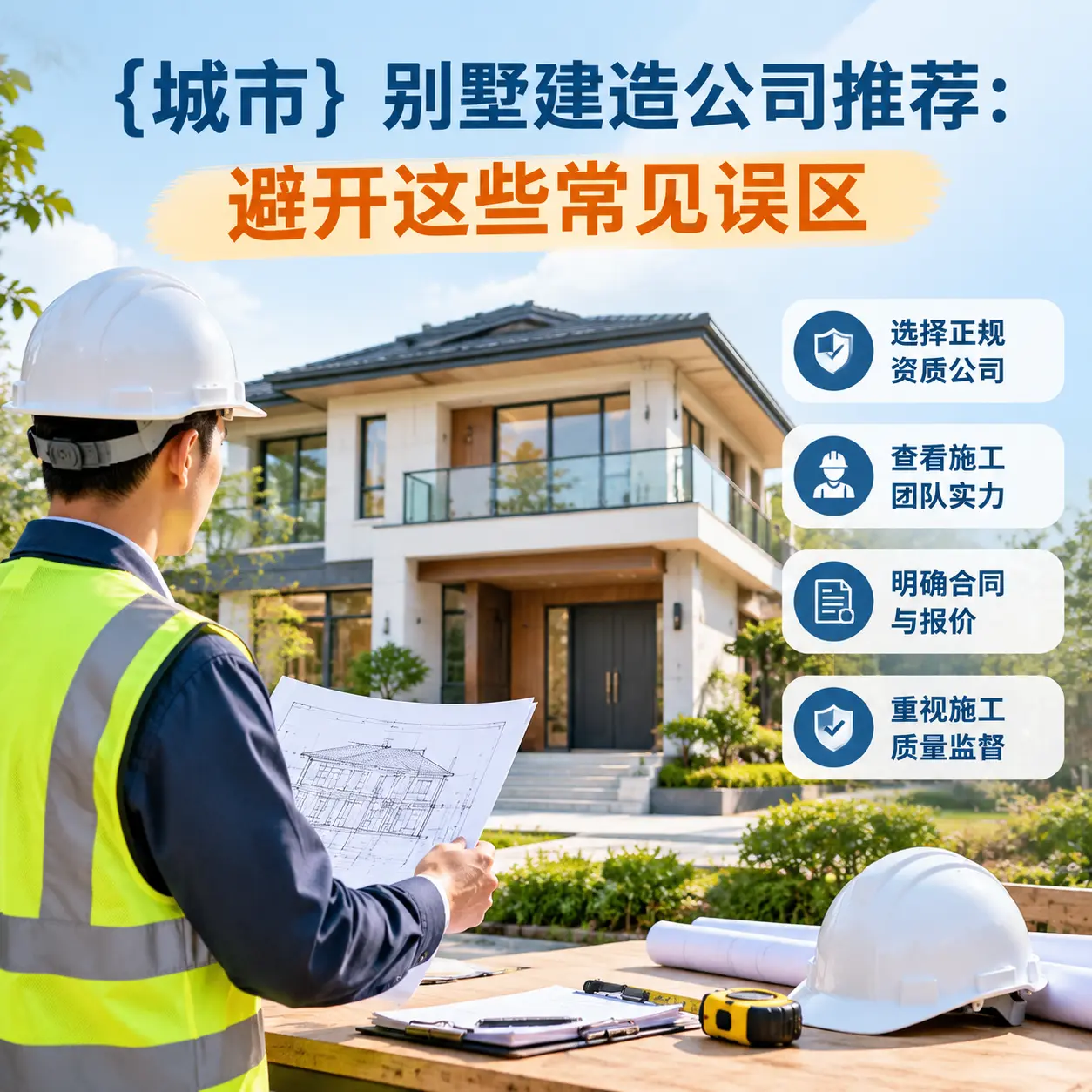 西秀 别墅建造公司推荐:避开这些常见误区