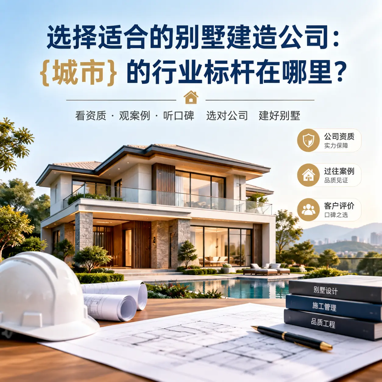 选择适合的别墅建造公司: 西秀 的行业标杆在哪里?