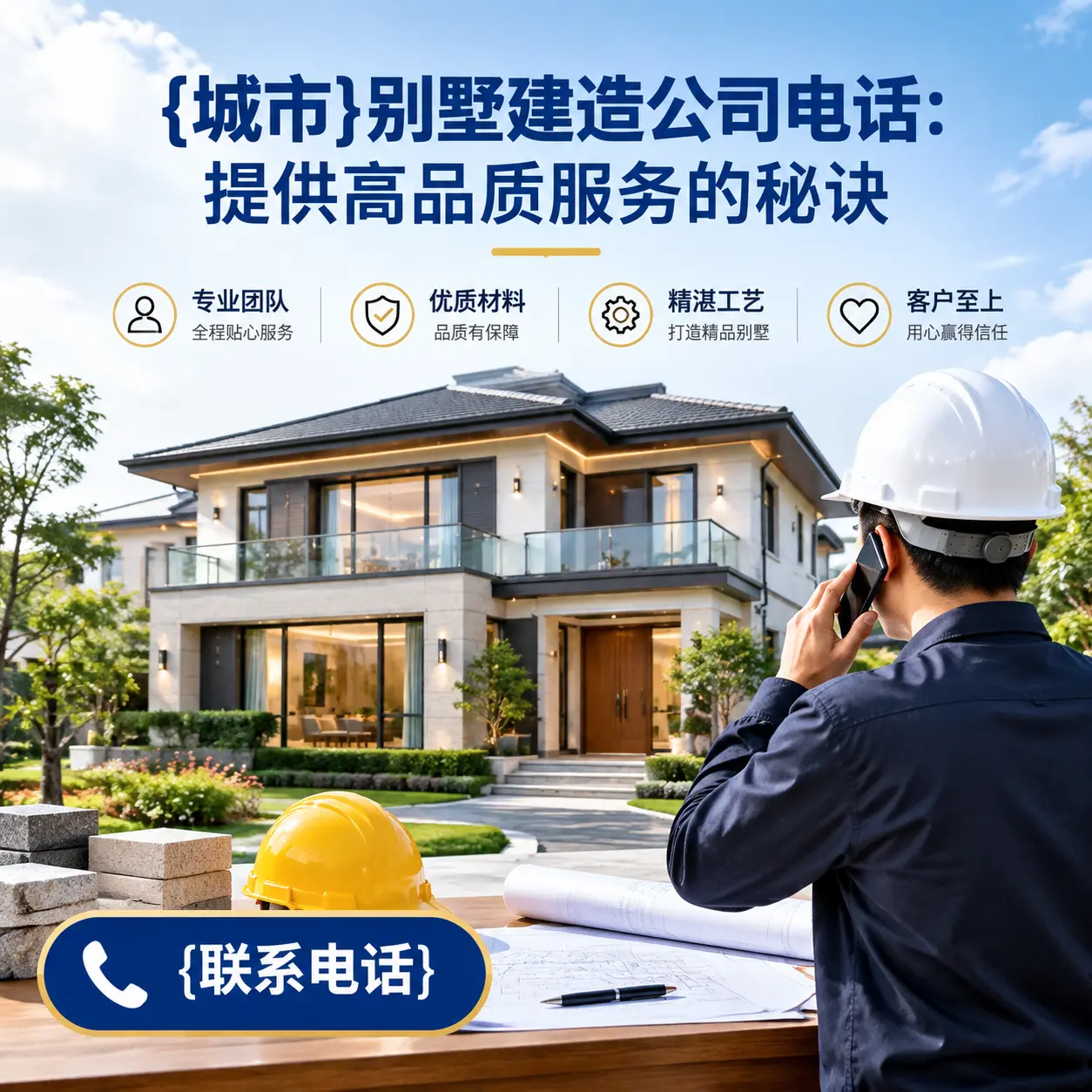 西秀别墅建造公司电话：提供高品质服务的秘诀