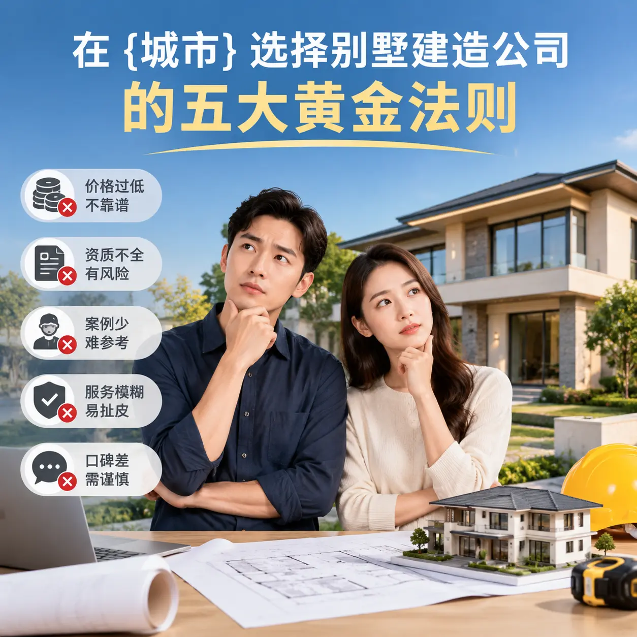 在 西秀 选择别墅建造公司的五大黄金法则