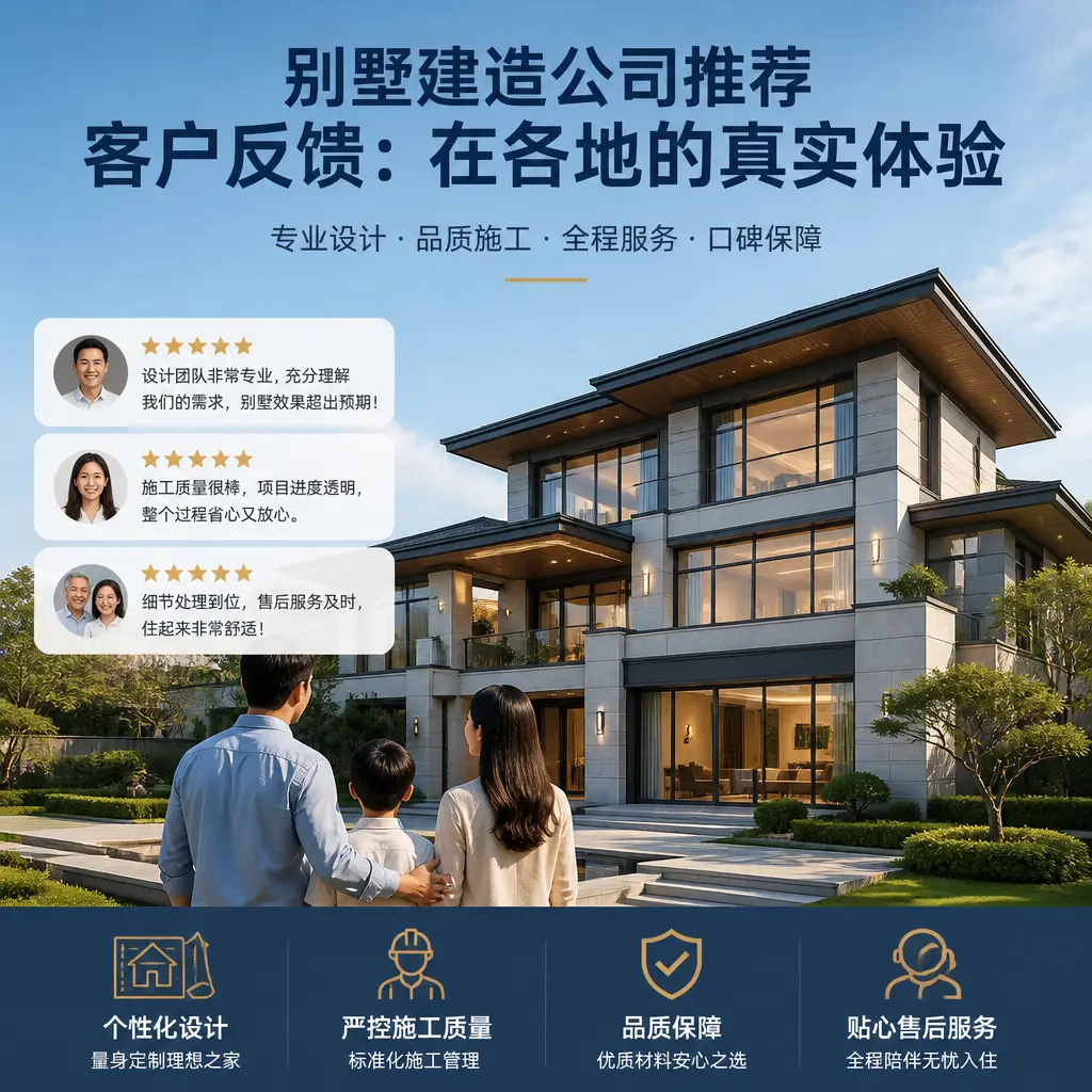 别墅建造公司推荐的客户反馈：在 西秀 的真实体验