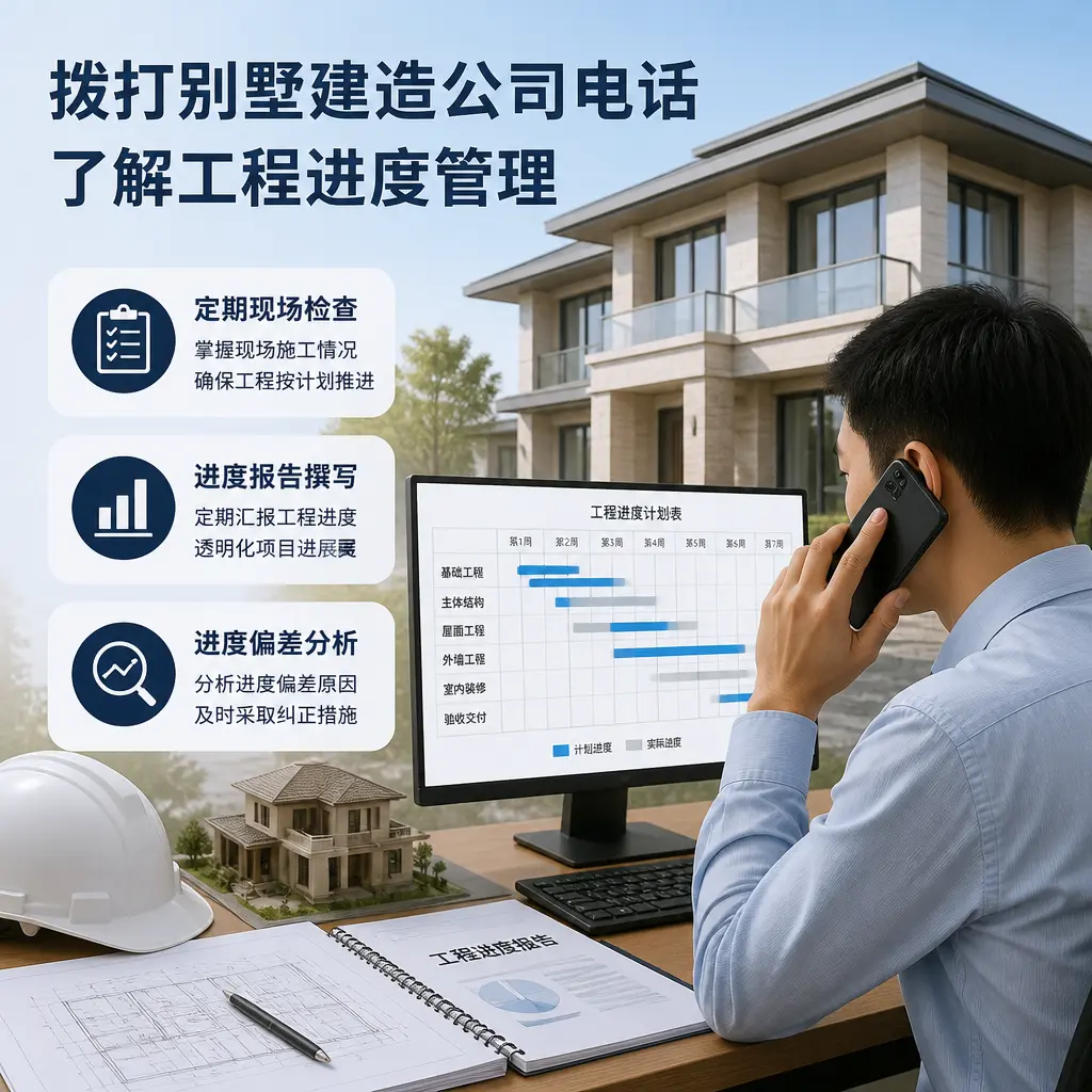 拨打西秀别墅建造公司电话，了解工程进度管理