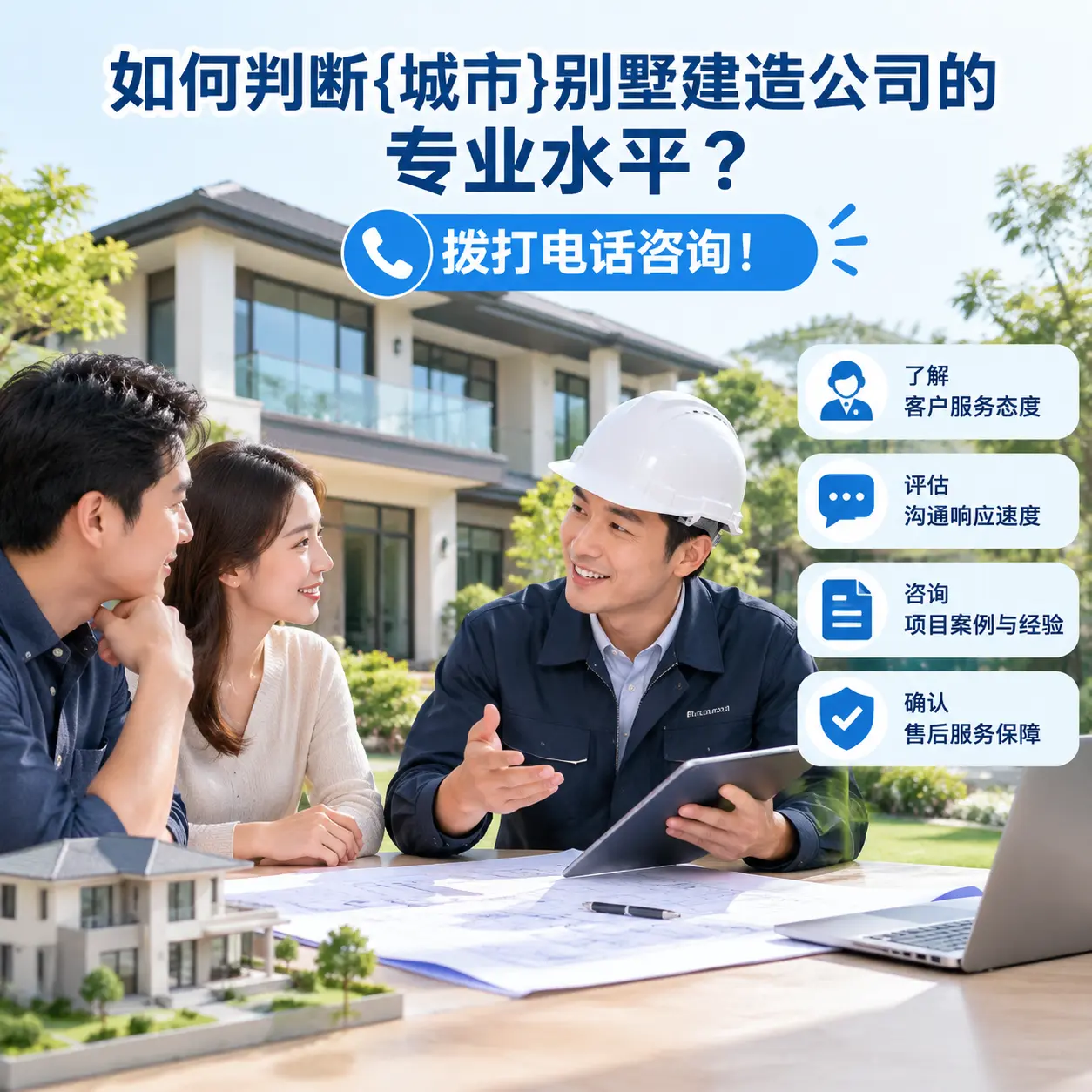 如何判断西秀别墅建造公司的专业水平？拨打电话咨询！